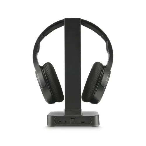 Słuchawki bezprzewodowe Hama 221848 Nauszne Ze Stacją TV Bluetooth 5.3 Czarny