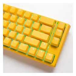 Klawiatura mechaniczna Ducky One 3 Yellow SF - Cherry MX Speed Silver