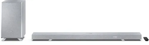 Soundbar SHARP HT-SBW55121 Srebrny 5.1.2-kanałowy, Bezprzewodowy Subwoofer, HDMI eARC, Dolby Atmos, 4K, BT