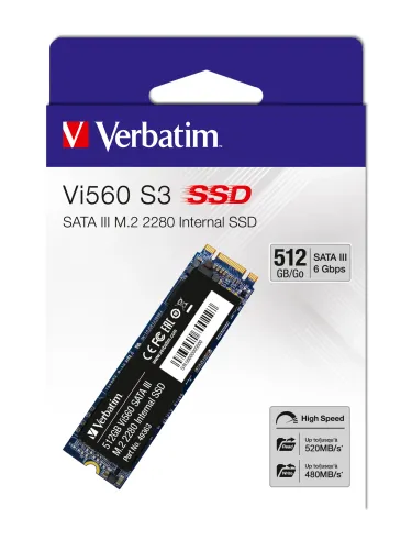 Dysk Verbatim Vi560 S3 512GB M.2 SATA