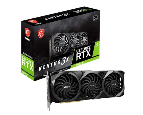 Karta graficzna MSI GeForce RTX 3070 Ti VENTUS 3X OC 8GB GDDR6X 256bit DLSS