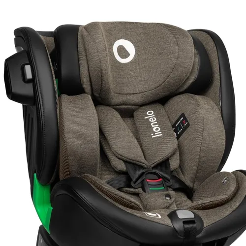 Fotelik samochodowy LIONELO Harmony i-Size 40-150 cm (0-36 kg) Zielony