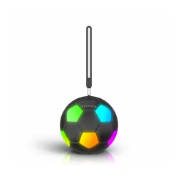 Głośnik Bluetooth Musicmate MM-SB40-B FootballWave LED 5W Czarny