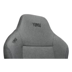 Fotel YUMISU 2054 Magnetic Jasnoszaro-czarny