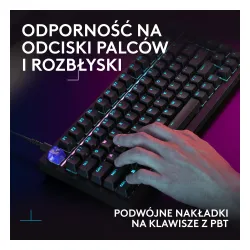 Klawiatura mechaniczna Logitech G316 X 75 Czarny