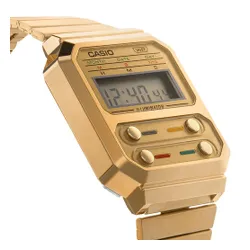 Casio Винтажные часы A100WEG-9AEF Золото