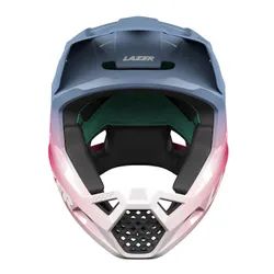 Kask rowerowy LAZER Chase KinetiCore Niebiesko-różowy Full Face (rozmiar M)