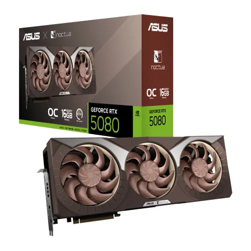 Karta graficzna ASUS GeForce RTX 5080 Noctua OC Edition 16GB GDDR7 256bit DLSS 4
