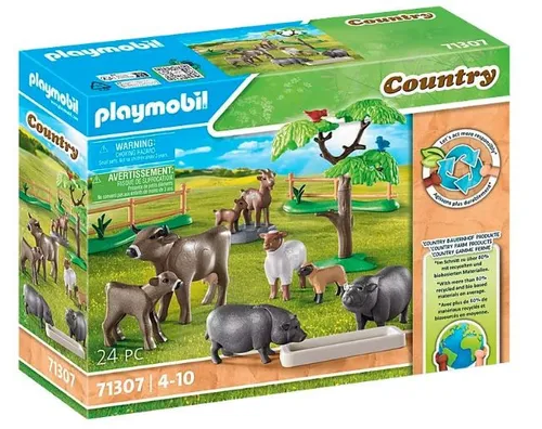 Playmobil Набор фигурок из страны 71307 Фермерские животные