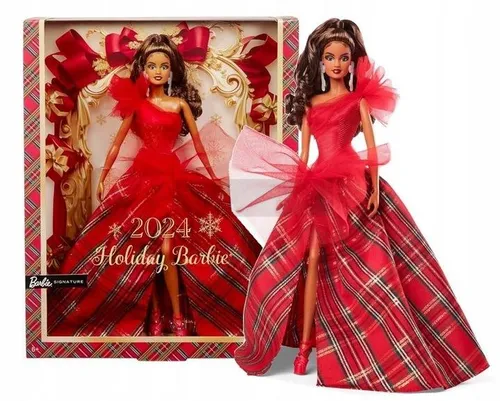 LALKA BARBIE HOLIDAY 2024 Signature lalka kolekcjonerska, świąteczna HRM63