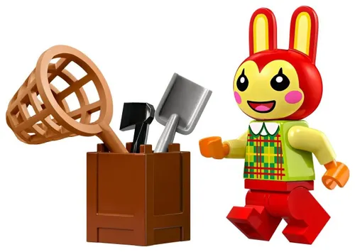 LEGO Animal Crossing 77047 открытый забавный Кролик