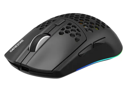 Myszka Tracer Gamezone Intense RGB Honeycomb RF (2.4G+BT) Czarny
