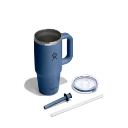 Kubek termiczny Hydro Flask 24 Oz  Travel Tumbler Clear Lid (710 ml) - harbor blue