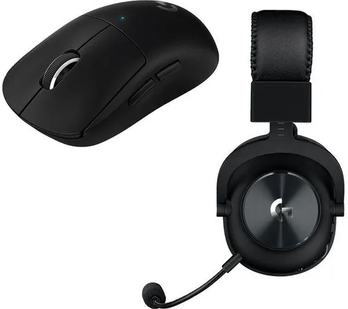 Słuchawki bezprzewodowe z mikrofonem Logitech G Pro Wireless + Mysz G Pro Superlight