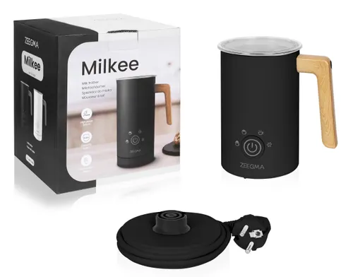 Spieniacz ZEEGMA Milkee Wood Czarny