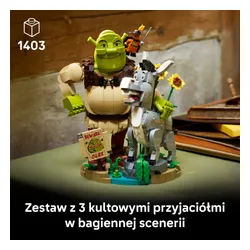 LEGO 72423 Shrek, Osioł i Kot w butach
