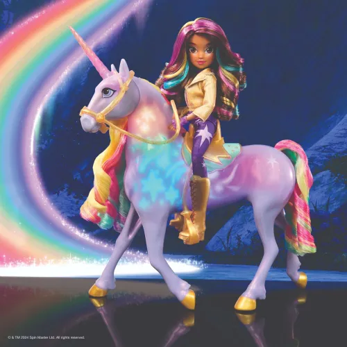 Lalka SPIN MASTER Unicorn Academy Sophia i Jednorożec 6071553