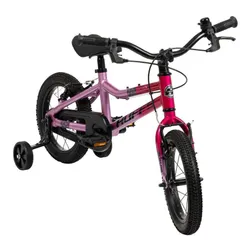 Rower dziecięcy HUFFY Literide Kids 14 cali dla dziewczynki Różowy