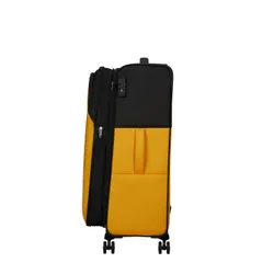 Большой расширенный чемодан American Tourister Daring DASH EXP-black / yellow