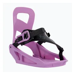 Wiązania snowboardowe dziecięce K2 Lil Kat Jr purple