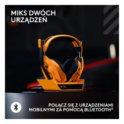 Słuchawki LOGITECH A50X McLaren Racing Edition Bezprzewodowe, Nauszne