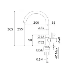 Bateria Teka UNI9310 XP Inox Stal nierdzewna