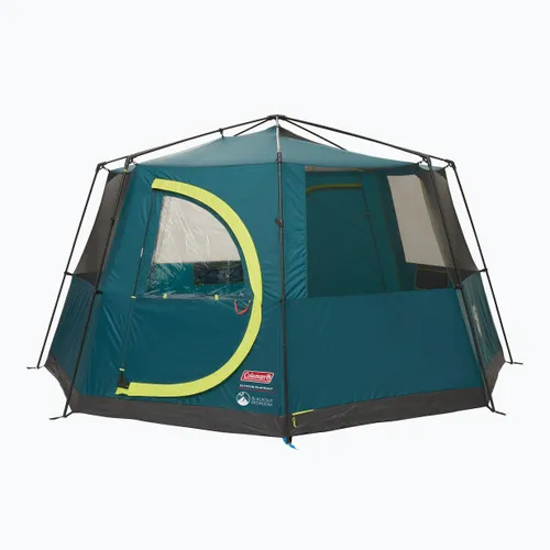 Namiot kempingowy 8-osobowy Coleman Cortes Octagon Blackout Bedroom green