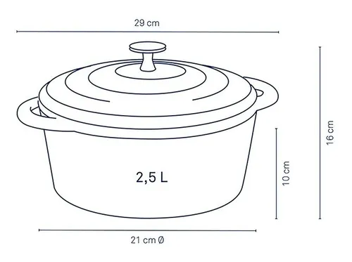 Garnek KELA Calido KE-12605 21 cm