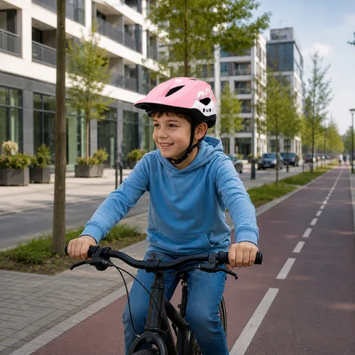 Kask rowerowy dla dziecka rozmiar S, dziecięcy motor dzieci motocyklowy