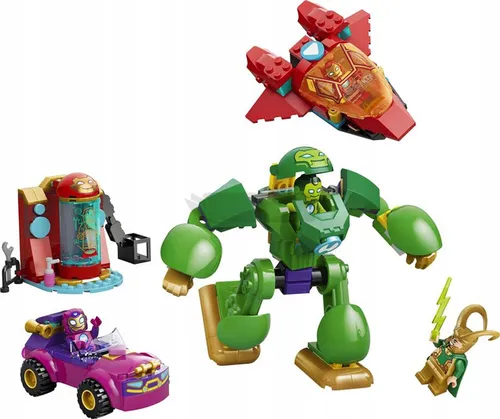 LEGO Marvel Iron Man 11211 Loki kontra drużyna Iron Mana, zestaw klocków 4+