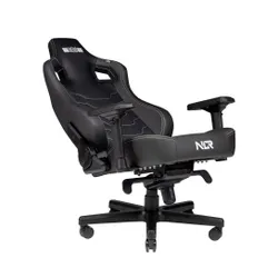 Fotel Next Level Racing NLR-G004 Elite Gaming Chair Leather Edition Gamingowy do 140kg Skóra naturalna Czarny