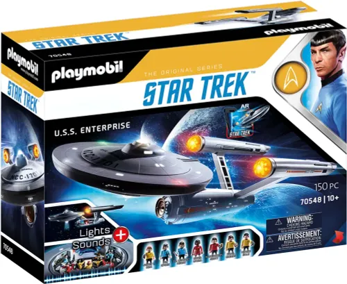 PLAYMOBIL 70548 Star Trek - U. S. S. Enterprise NCC-1701