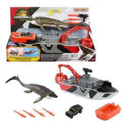 Łódź MATCHBOX Jurassic World Mozazaur JGG61