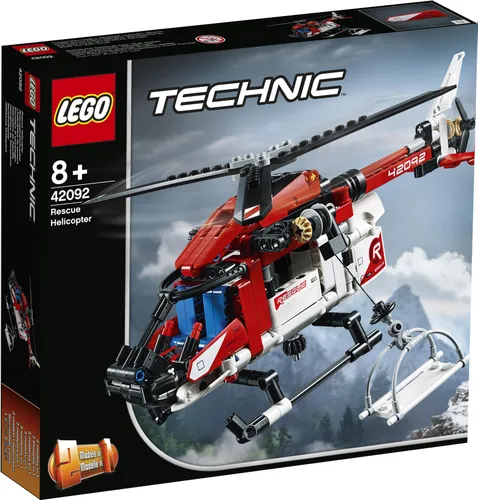 Конструктор Lego Technic спасательный вертолет (42092)