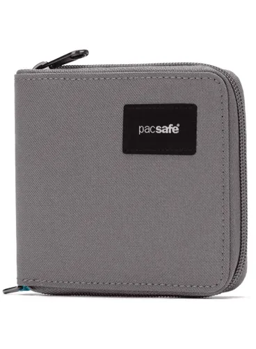 Portfel antykradzieżowy Pacsafe RFIDsafe Zip Around Wallet - stone