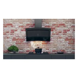 Okap VDB Genius 90 Black Czarny