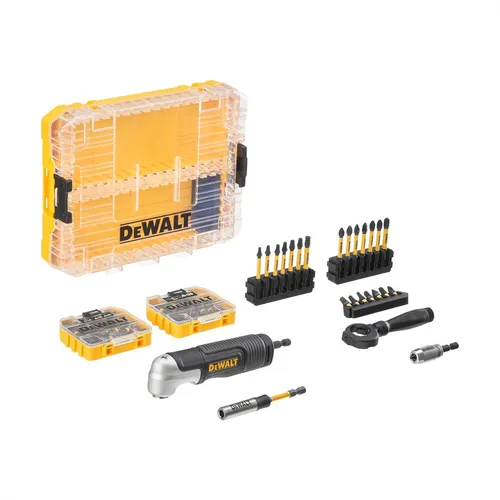 Zestaw bitów z nasadką kątową, 80szt. DeWalt DT70775