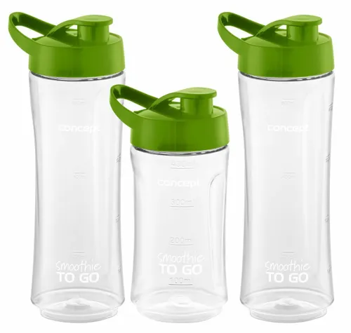 Blender kielichowy CONCEPT SM-3365 (Sportowy) + 3 bidony w komplecie