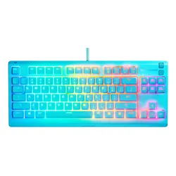 Klawiatura STEELSERIES Apex 3 TKL US Niebieski