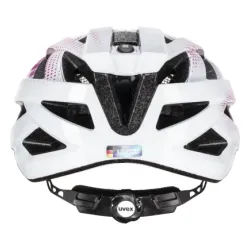 Kask rowerowy Uvex Air Wing różowo-biały kropki