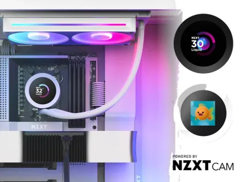 Chłodzenie wodne NZXT Kraken Plus 240 RGB Czarny