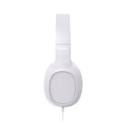 Słuchawki przewodowe Hama Fun C Nauszne Mikrofon USB-C Biały