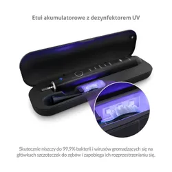 Szczoteczka soniczna TRUELIFE SonicBrush Clean70 UV Czarny
