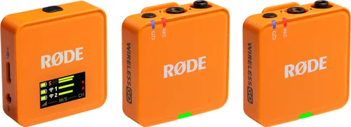 System bezprzewodowy RODE Wireless Go III Pomarańczowy