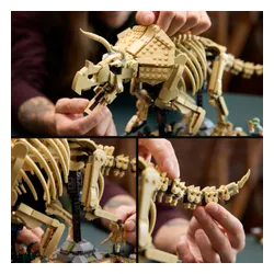 LEGO Jurassic World 77985 Szkielety dinozaurów: triceratops, zestaw klocków