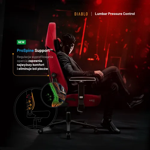 Fotel DIABLO CHAIRS X-Eye 2.0 Czerwony