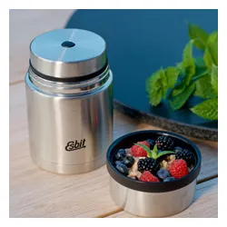 Termos na żywność Esbit Sculptor Stainless Steel Food Jug 750 ml stainless steel/matt