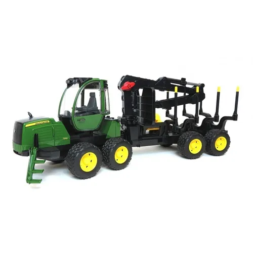 BRUDER Ładowacz John Deere 1210E z chwytakiem