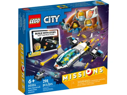 Конструктор Lego 60354 City - Космическая миссия для исследования Марса