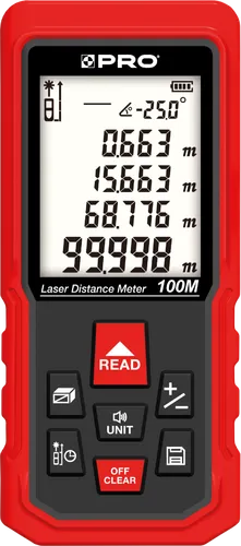 Lazer Mesafe Ölçer Pro DL-100x